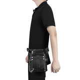 Goth Punk Waist Bag Drop Leg Arm Bag Pack Shoulder Pouch Bag