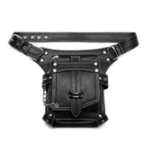 Goth Punk Waist Bag Drop Leg Arm Bag Pack Shoulder Pouch Bag