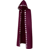 Gothic Harajuku Hooded Cloak Renaissance 5 Color Cloak Event Witch Halloween Cosplay