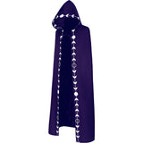 Gothic Harajuku Hooded Cloak Renaissance 5 Color Cloak Event Witch Halloween Cosplay