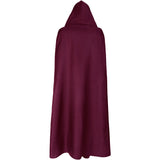 Gothic Harajuku Hooded Cloak Renaissance 5 Color Cloak Event Witch Halloween Cosplay