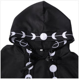Gothic Harajuku Hooded Cloak Renaissance 5 Color Cloak Event Witch Halloween Cosplay