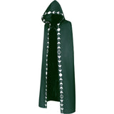 Gothic Harajuku Hooded Cloak Renaissance 5 Color Cloak Event Witch Halloween Cosplay