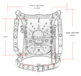 Gothic Steampunk Waist Bag Drop Leg Arm Bag Pack Waist Shoulder Fanny Pouch Bag