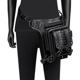 Gothic Steampunk Waist Bag Drop Leg Arm Bag Pack Waist Shoulder Fanny Pouch Bag