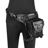 Gothic Steampunk Waist Bag Drop Leg Arm Bag Pack Waist Shoulder Fanny Pouch Bag