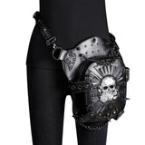 Gothic Steampunk Waist Bag Drop Leg Arm Bag Pack Waist Shoulder Fanny Pouch Bag