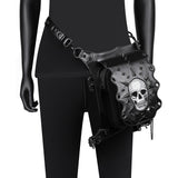 Gothic Steampunk Waist Bag Drop Leg Arm Bag Pack Waist Shoulder Fanny Pouch Bag