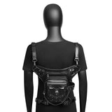 Gothic Steampunk Waist Bag Drop Leg Arm Bag Pack Waist Shoulder Fanny Pouch Bag