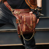 Gothic Steampunk Waist Bag Drop Leg Arm Bag Pack Waist Shoulder Fanny Pouch Bag