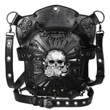 Gothic Steampunk Waist Bag Drop Leg Arm Bag Pack Waist Shoulder Fanny Pouch Bag