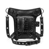 Gothic Steampunk Waist Bag Drop Leg Arm Bag Pack Waist Shoulder Fanny Pouch Bag