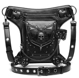 Gothic Steampunk Waist Bag Drop Leg Arm Bag Pack Waist Shoulder Fanny Pouch Bag