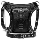 Gothic Steampunk Waist Bag Drop Leg Arm Bag Pack Waist Shoulder Fanny Pouch Bag