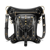 Gothic Steampunk Waist Bag Drop Leg Arm Bag Pack Waist Shoulder Fanny Pouch Bag