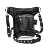 Gothic Steampunk Waist Bag Drop Leg Arm Bag Pack Waist Shoulder Fanny Pouch Bag