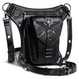 Gothic Steampunk Waist Bag Drop Leg Arm Bag Pack Waist Shoulder Fanny Pouch Bag