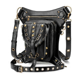 Gothic Steampunk Waist Bag Drop Leg Arm Bag Pack Waist Shoulder Fanny Pouch Bag