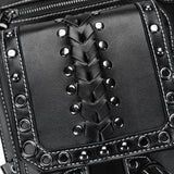 Gothic Steampunk Waist Bag Drop Leg Arm Bag Pack Waist Shoulder Fanny Pouch Bag