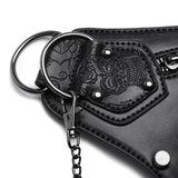 Gothic Steampunk Waist Bag Drop Leg Arm Bag Pack Waist Shoulder Fanny Pouch Bag