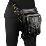 Gothic Steampunk Waist Bag Drop Leg Arm Bag Pack Waist Shoulder Fanny Pouch Bag