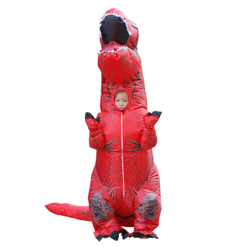 Kids Halloween Dinosaur Costume, Inflatable T-Rex Dinosaur Costume