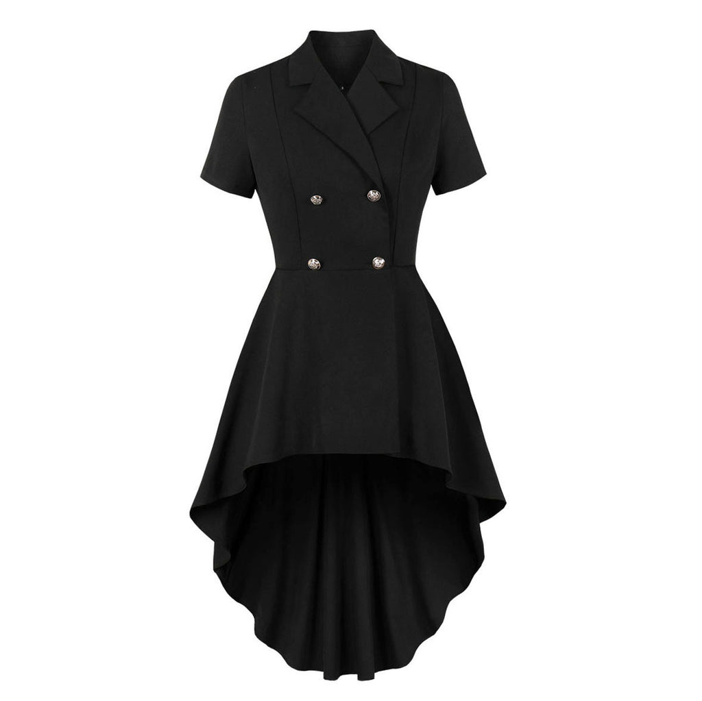 Halloween Gothic Vintage Steampunk Style Party Black Dresses