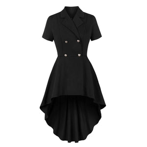 Halloween Gothic Vintage Steampunk Style Party Black Dresses