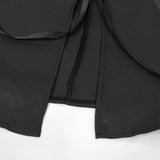 Halloween Short Cloak Witch Wizard Costume Outfit Unisex Adult Cape Solid Cloak Medieval Cosplay Cape for Men Women