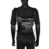 Halloween Steampunk Retro Motorcycle Rock Gothic Shoulder Waist Leg Bags Packs