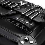 Halloween Steampunk Retro Motorcycle Rock Gothic Shoulder Waist Leg Bags Packs