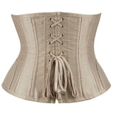 Heavy Duty 24 Steel Boned Waist Training Underbust Tight Shaper Corset