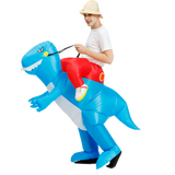 Kids Adult Inflatable Costume Inflatable Dinosaur Costume T-Rex Fancy Dress Halloween Blow up Costumes Red Dinosaur Costume