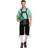 Lederhosen Men German Bavarian Oktoberfest Leather Trousers Costume