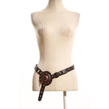 Gothic Metal Steampunk Chest-Belt Strap Costume Accessory