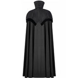 Medieval Men's Cloak with Jacquard Double-Layered Shawl Gothic Pirate Vampire Cloak