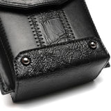 Medieval Punk Crossbody Bag Shoulder Purse Leather Belt Pouch Waist Bag