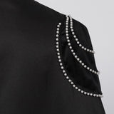 Medieval Royal Hooded Cloak Steampunk Cape with Chain Renaissance Robe Halloween Costume