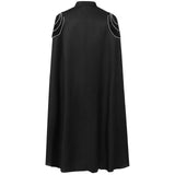 Medieval Royal Hooded Cloak Steampunk Cape with Chain Renaissance Robe Halloween Costume