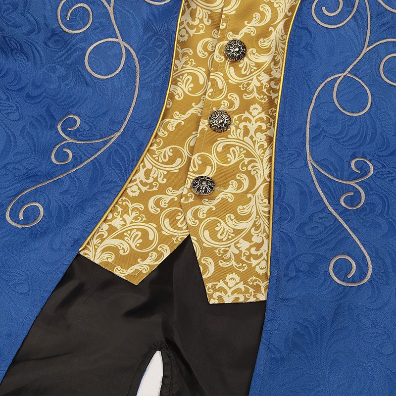 Medieval Steampunk Tailcoat - Renaissance Gothic Vintage Costume Jacket For Men