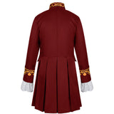 Men Colonial Military Tailcoat, 18th Century Medieval Regency Jacket, Renaissance Steampunk Victorian Halloween Coat