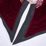 Men Costume Medieval Tailcoat Jacket Court Gothic Vintage Uniform