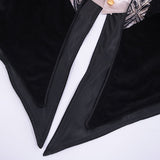 Men Costume Medieval Tailcoat Jacket Court Gothic Vintage Uniform
