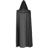 Unisex Halloween Costumes Adults,Medieval Hooded Gothic Devil Knight Robe Cloak Vampires Cosplay Cloak Hooded Capes