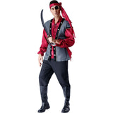 Men Pirate Captain Costumes Adult Pirate Costume Cosplay Set