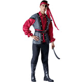 Men Pirate Captain Costumes Adult Pirate Costume Cosplay Set