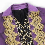 Men Steampunk Medieval Jacket Gothic Victorian Frock Coat Uniform