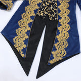 Men Steampunk Medieval Jacket Gothic Victorian Frock Coat Uniform