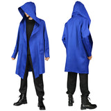 Men Tunic Hooded Robe Cloak Knight Fancy Cool Cosplay Costume Halloween Costume Tunic Hoodies Robe Cosplay Capes