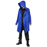 Men Tunic Hooded Robe Cloak Knight Fancy Cool Cosplay Costume Halloween Costume Tunic Hoodies Robe Cosplay Capes